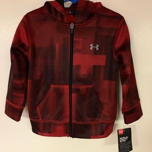 Boys Under Armour zip up hoodie